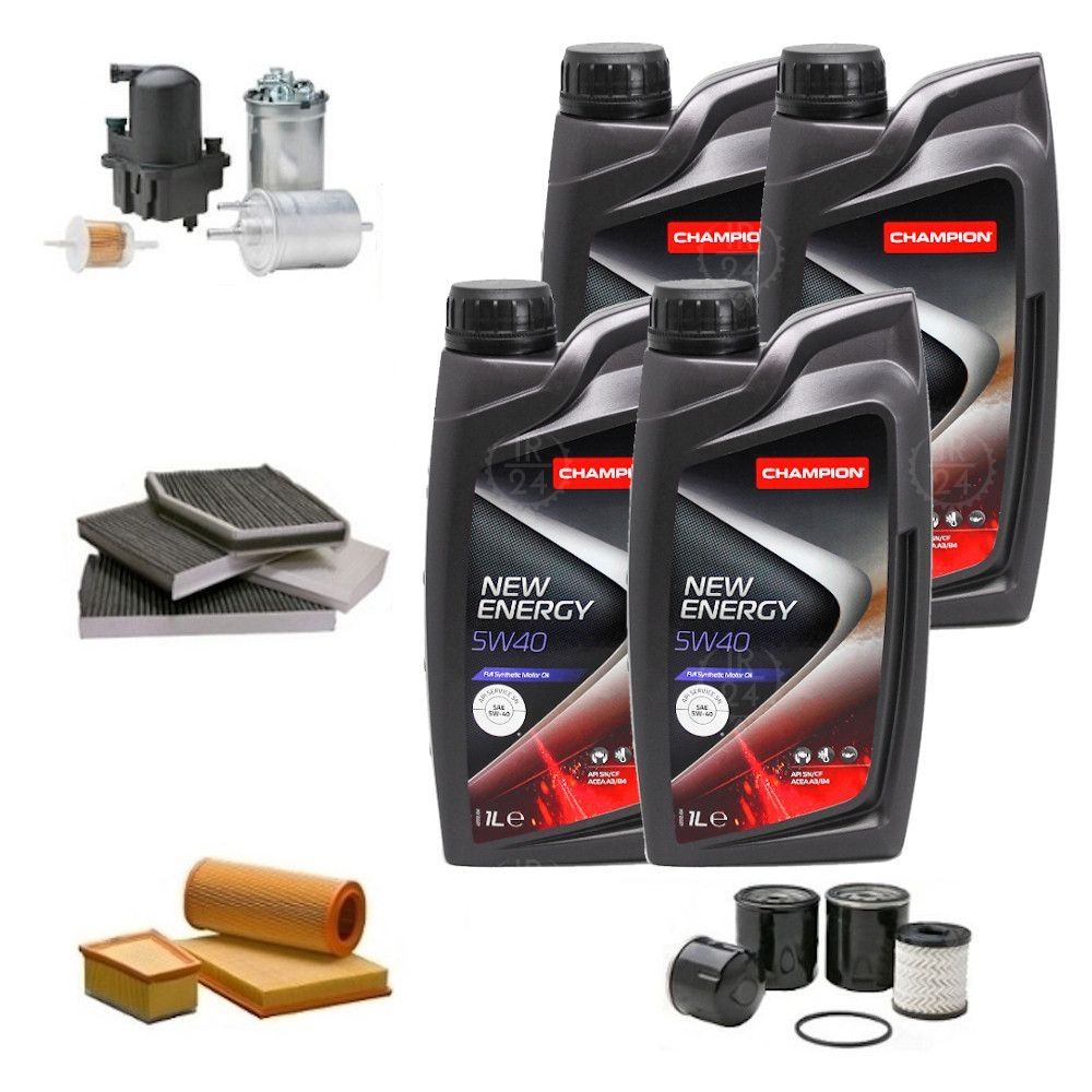 Tagliando Completo Captur Clio Kit Tagliando Per Renault Captur/Clio IV 1.5 DCI - 4 Filtri Olio ELF 5W30 5L Olio Motore 0w30 Diesel - Foto 6