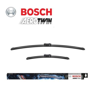 COPPIA SPAZZOLE TERGICRISTALLO BOSCH AEROTWIN FIAT 500L DAL 2012 IN POI  *FRP*