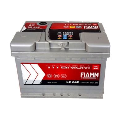 *FRP*BATTERIA AVVIO ALFA MITO 08> 1.6 JTDM FIAMM TITANIUM 64Ah 610A +DX battery