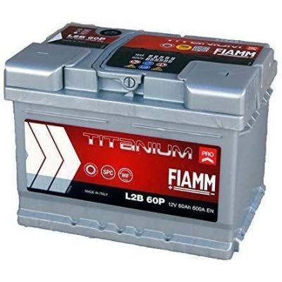 Batteria Auto Akuma = Fiamm 60 Ah 12V 510A En Originale 
